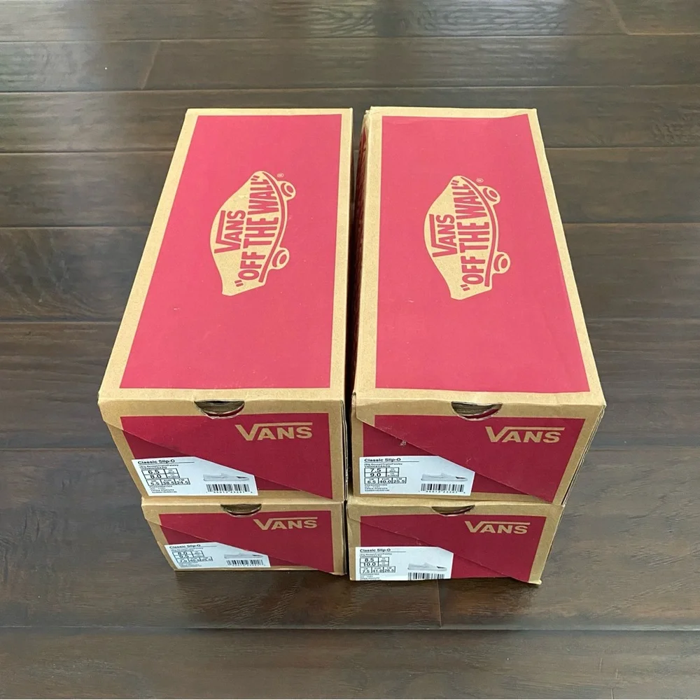 New With Box Vans Women's Classic Slip-O The Big Reveal Sneakers Size Various - Picture 8 of 8